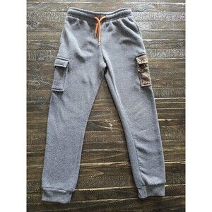 Realtree Gray Sweatpants Pants Drawstring Waist Boys Size 7